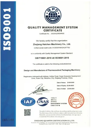 ISO 9001:2015