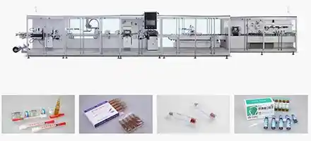 blister Lines for Vial Product  line