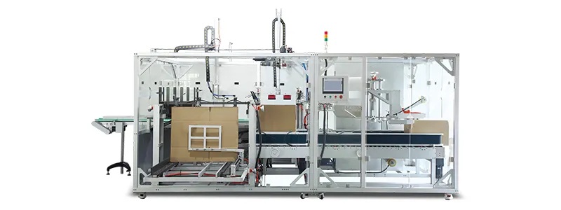high stability case packing equipment, low maintenance end-of-line packer, servo driven case loader, heavy duty carton packing machine
