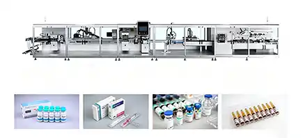 Automatic Vial Blister Packaging Machine